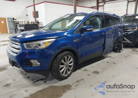 2018 Ford Escape Titanium из США, поврежденный, VIN 1FMCU9J94JUA66964